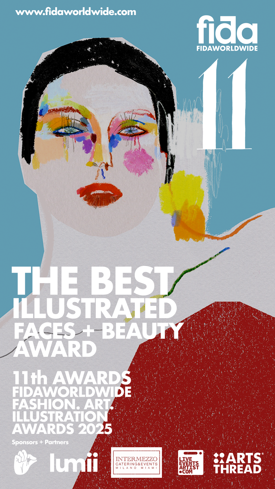 Best Illustrated Faces & Beauty Award – Fida 11th Awards (Early bird until end of month)