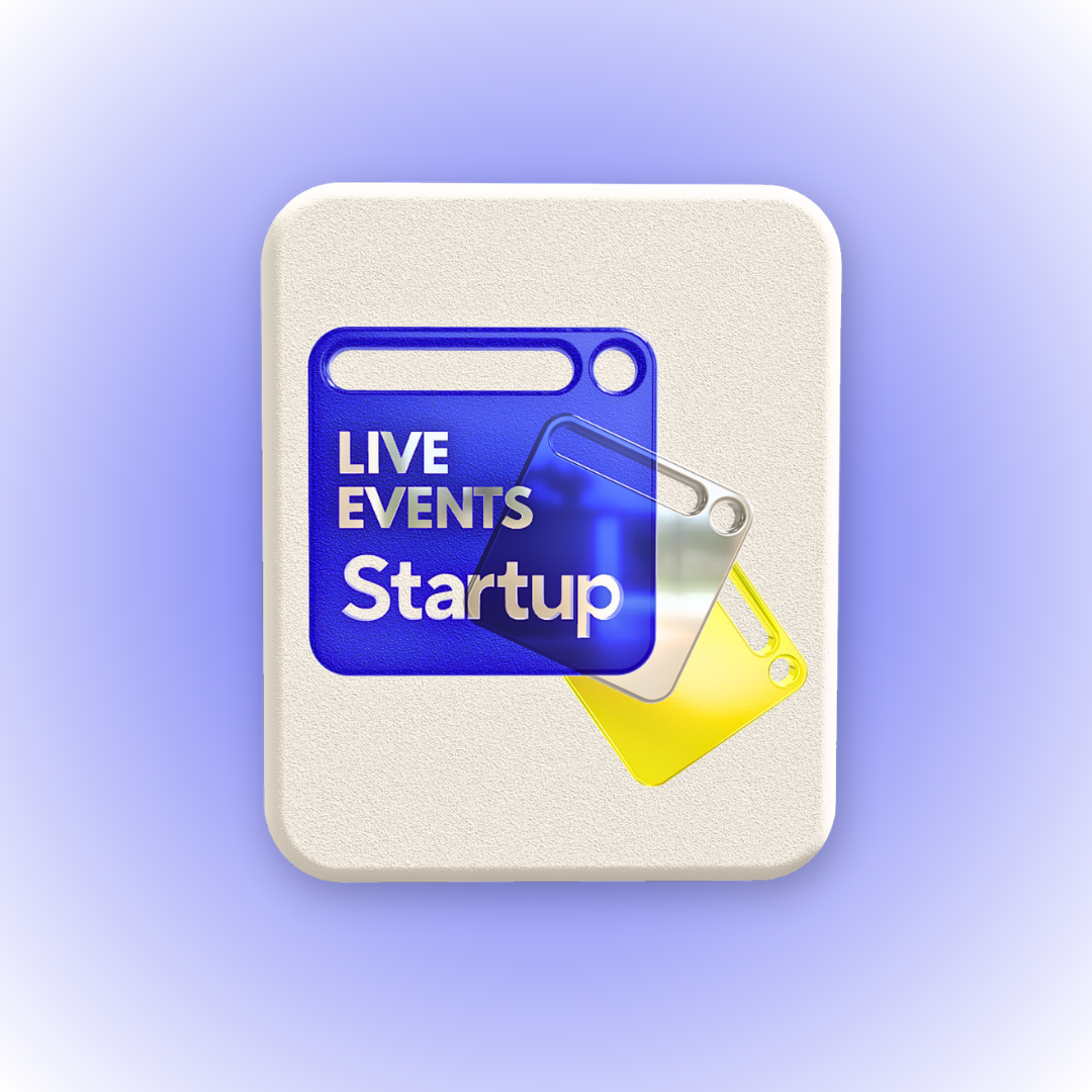Live Events Artist - Start Up Package