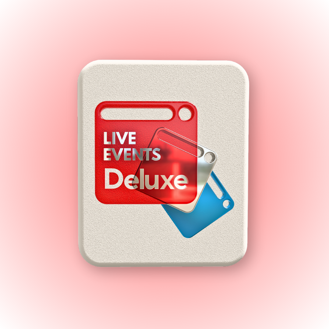 Live Events Artist - Deluxe Package