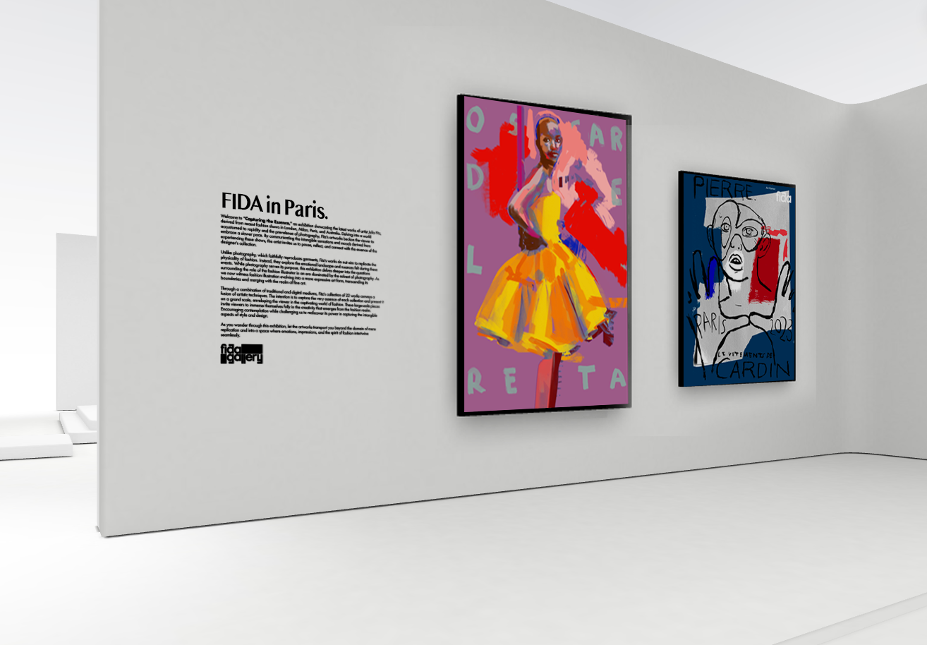 Fida in Paris - Poster Exhibition