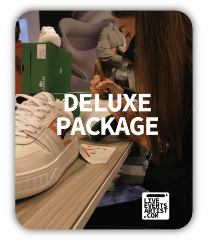 Live event artist - Deluxe Package