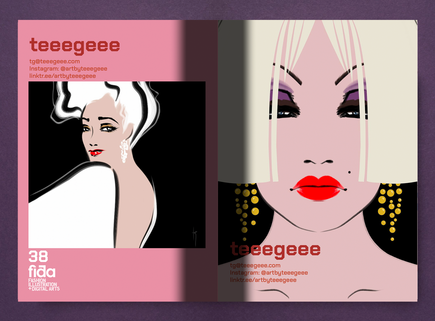 The 9th Fashion illustration and digital arts award e-book