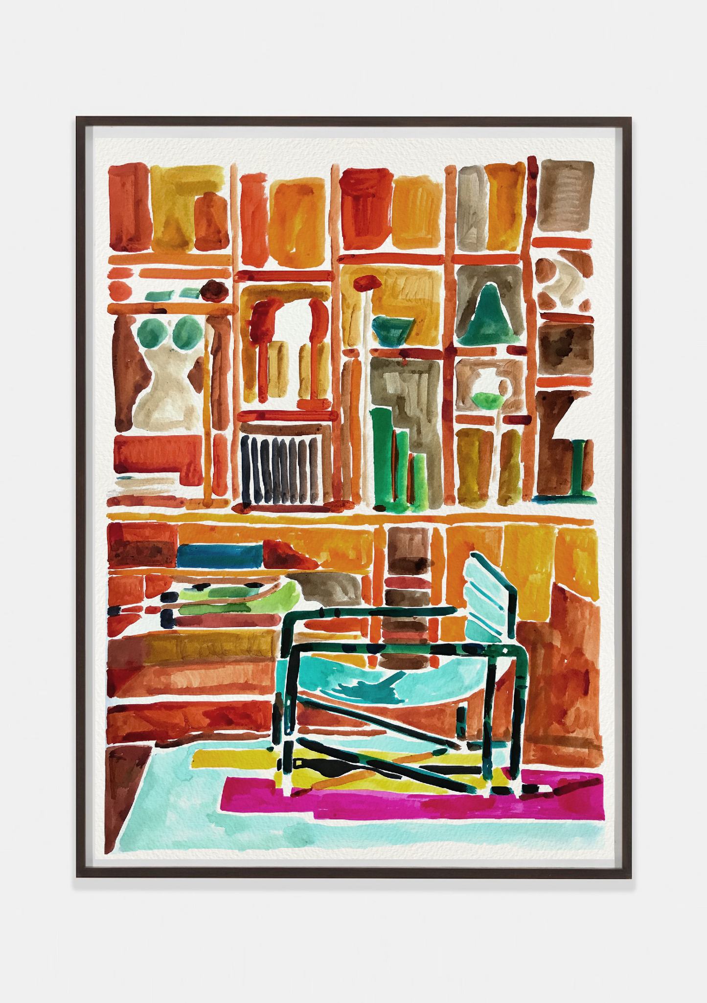 Inside the studio Beverley Hills library