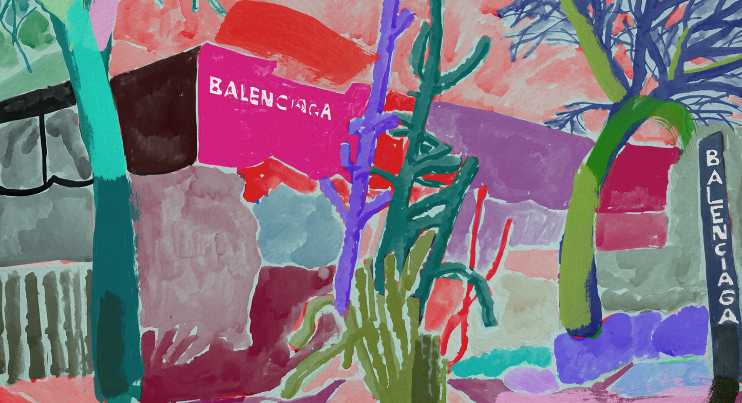 The magical landscape of Balenciaga