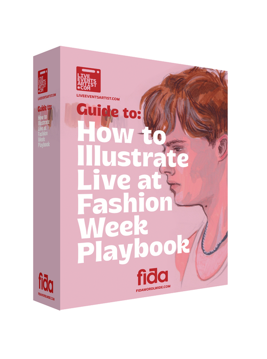 How to Illustrate Live at Fashion Week Playbook