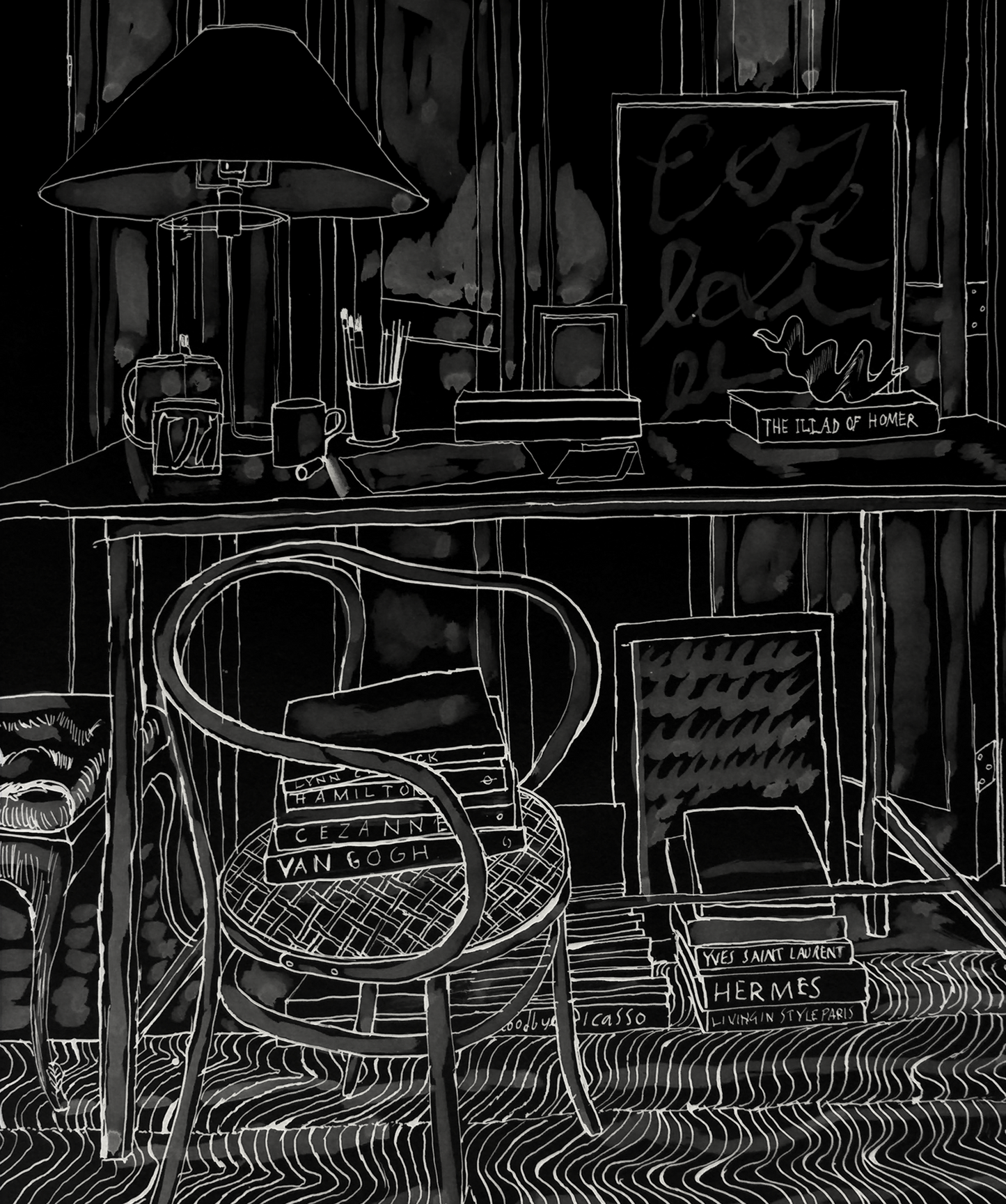 Inside the studio Beverley Hills