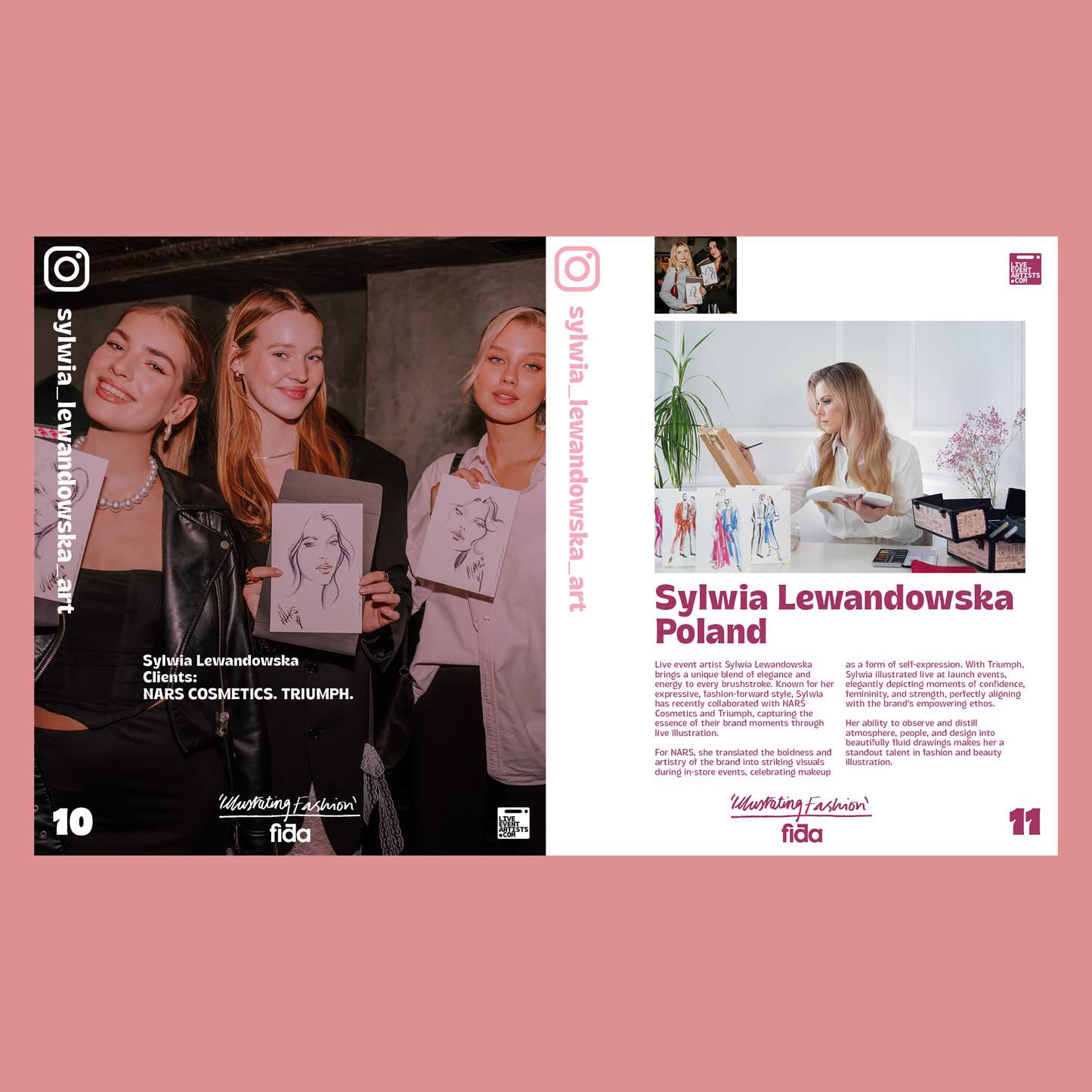 Illustrating fashion - The Leading Live Event Content Creators Book - Early Bird Prices
