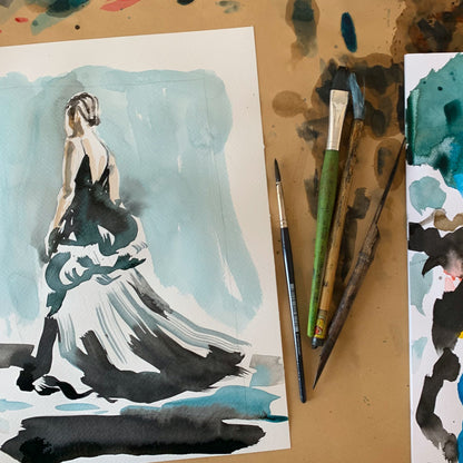 12 Month Online Fashion Illustration Course - Early Bird fee Ends Soon