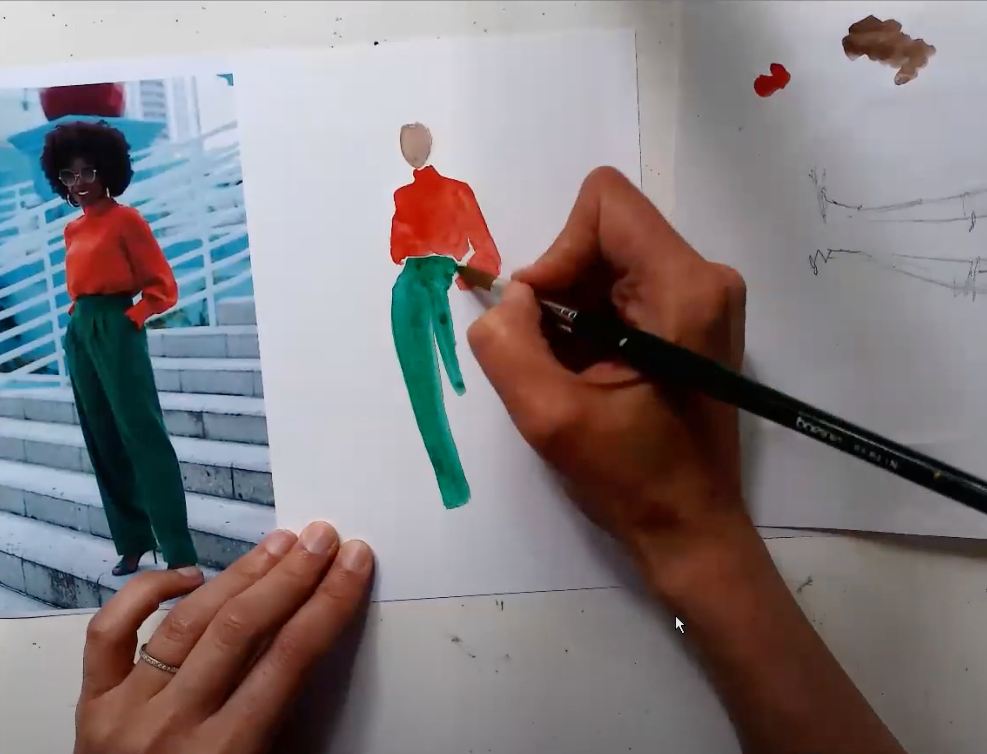 1 year Online Fashion Illustration Course