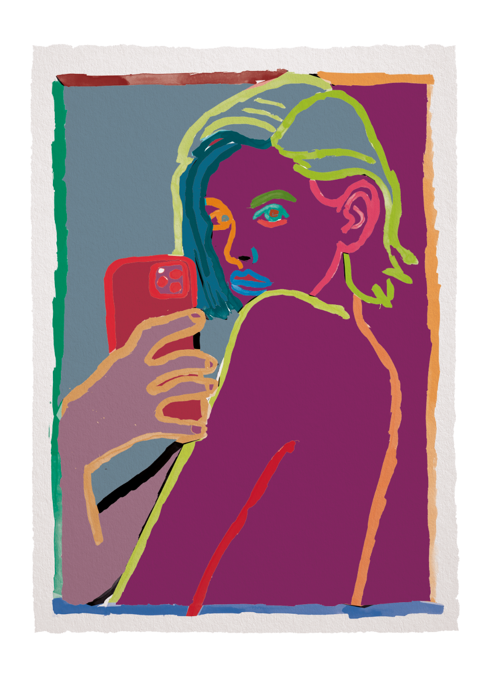 Selfie Beverly Hills Portrait