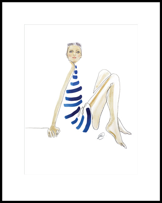 ‘TOE IN THE WATER’ by Gill Wright