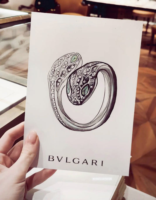 Bulgari + Giorgio Armani - Live event Artist Margarita Kurtova