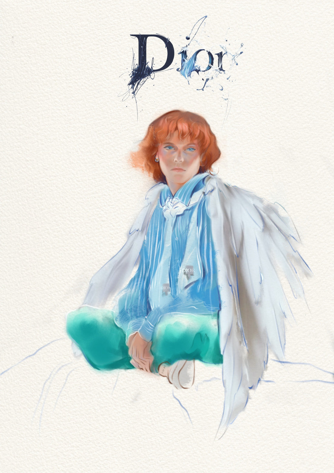 Unveiling Shadows: Lisa Nikitina Captures Dior’s Mythic Masculinity with a Sinister Elegance