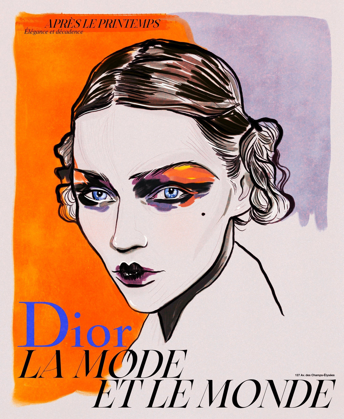 Dior: A Visual Symphony of Fashion Illustration by FIDA Worldwide