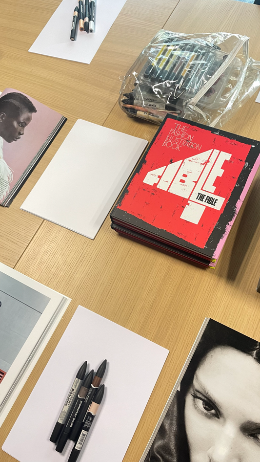 Fida x Isitituto Marangoni host Live Fashion drawing workshops