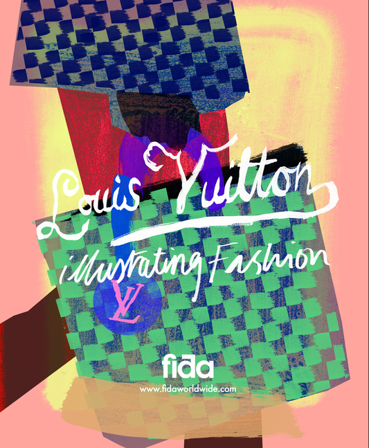 'Illustrating Fashion series' Louis Vuitton