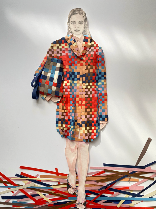 FASHION IN THREE DIMENSIONS: ELOISE CORR DANCH ON MATERIAL MAGIC AND MAKING IT INTO FIDA