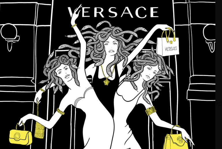 Illustrating Versace: The Art of Expression