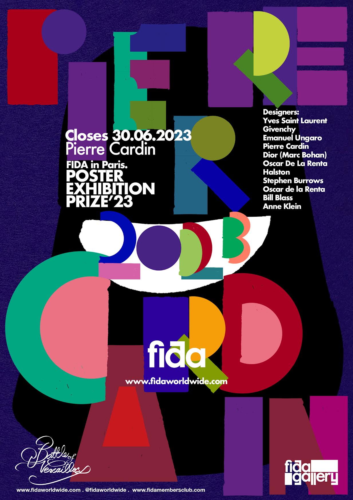 Fida in Paris Poster Exhibition 2023