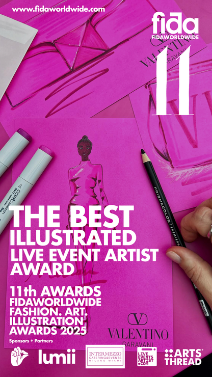 Best Live Event Illustrator Award – Fida 11th Awards (Early bird until end of month)