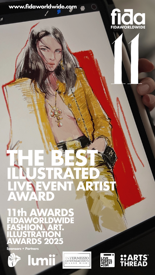 Best Live Event Illustrator Award – Fida 11th Awards (Early bird until end of month)