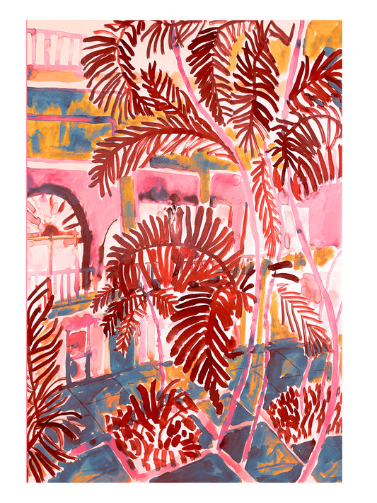 Miami Pink Art Print – Kenya Fundraiser