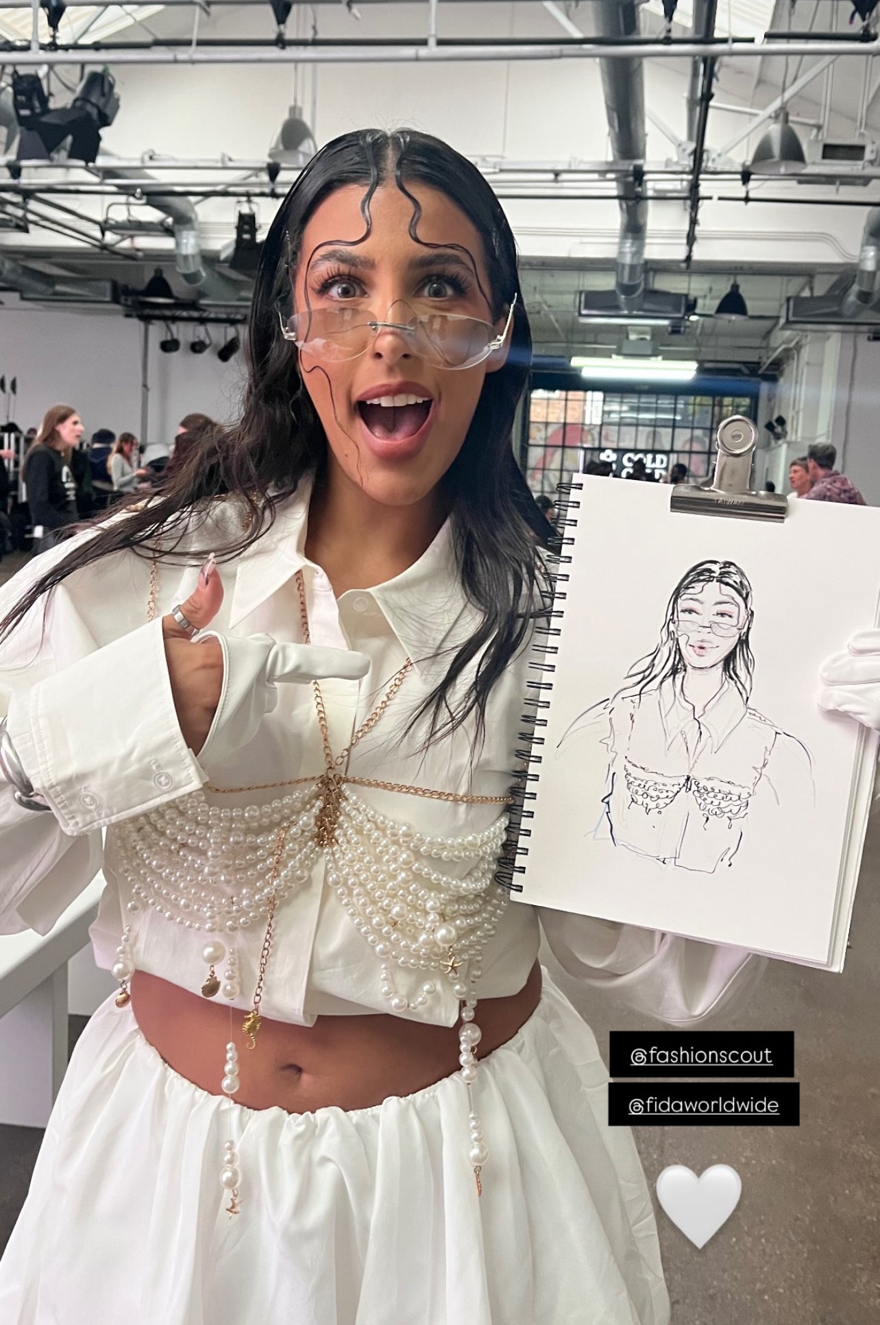 Front Row & Backstage: Live Fashion Illustration at London Fashion Week – February 2026 EARLY BIRD PRICE
