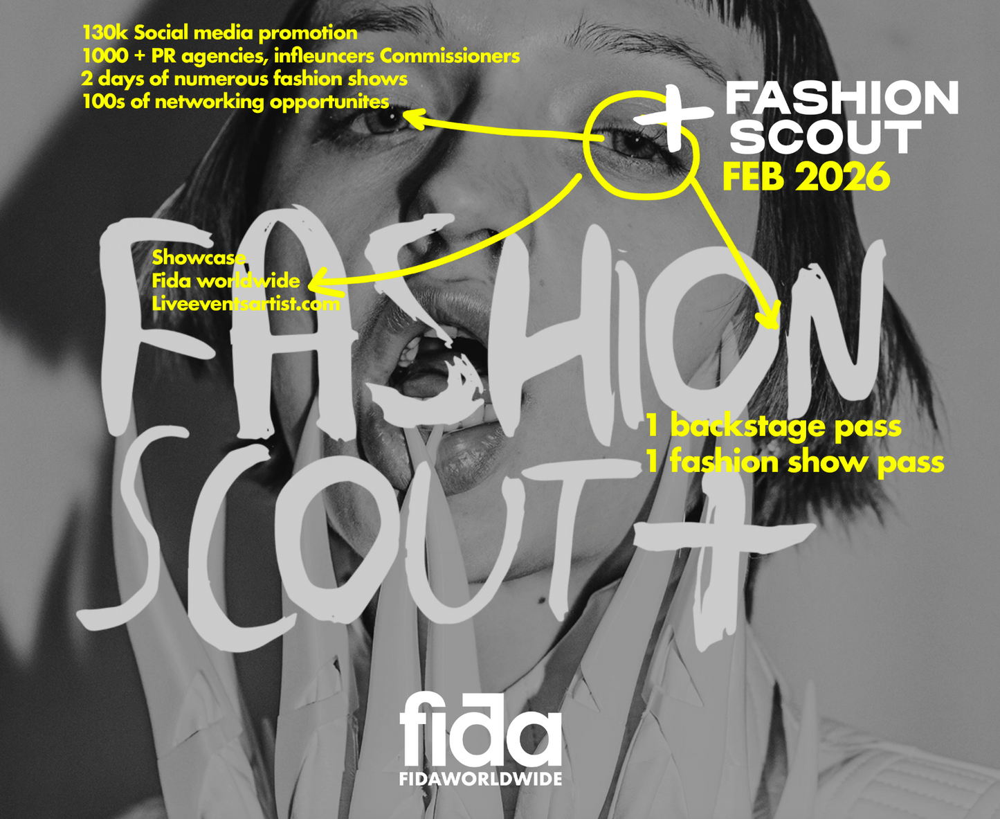 Front Row & Backstage: Live Fashion Illustration at London Fashion Week – February 2026 EARLY BIRD PRICE