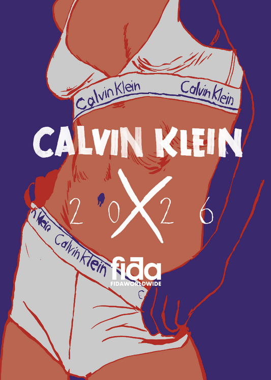'Illustrating Fashion' Series - CALVIN KLEIN - APRIL 26