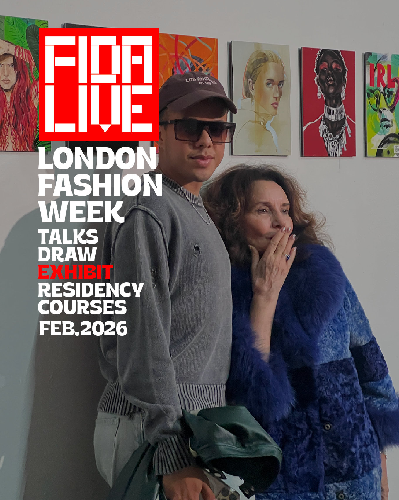 FIDA LIVE Exhibition – Fashion Illustration Showcase FEB 26