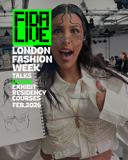 FIDA LIVE Fashion Illustration Experience – London Fashion Week FEB 26
