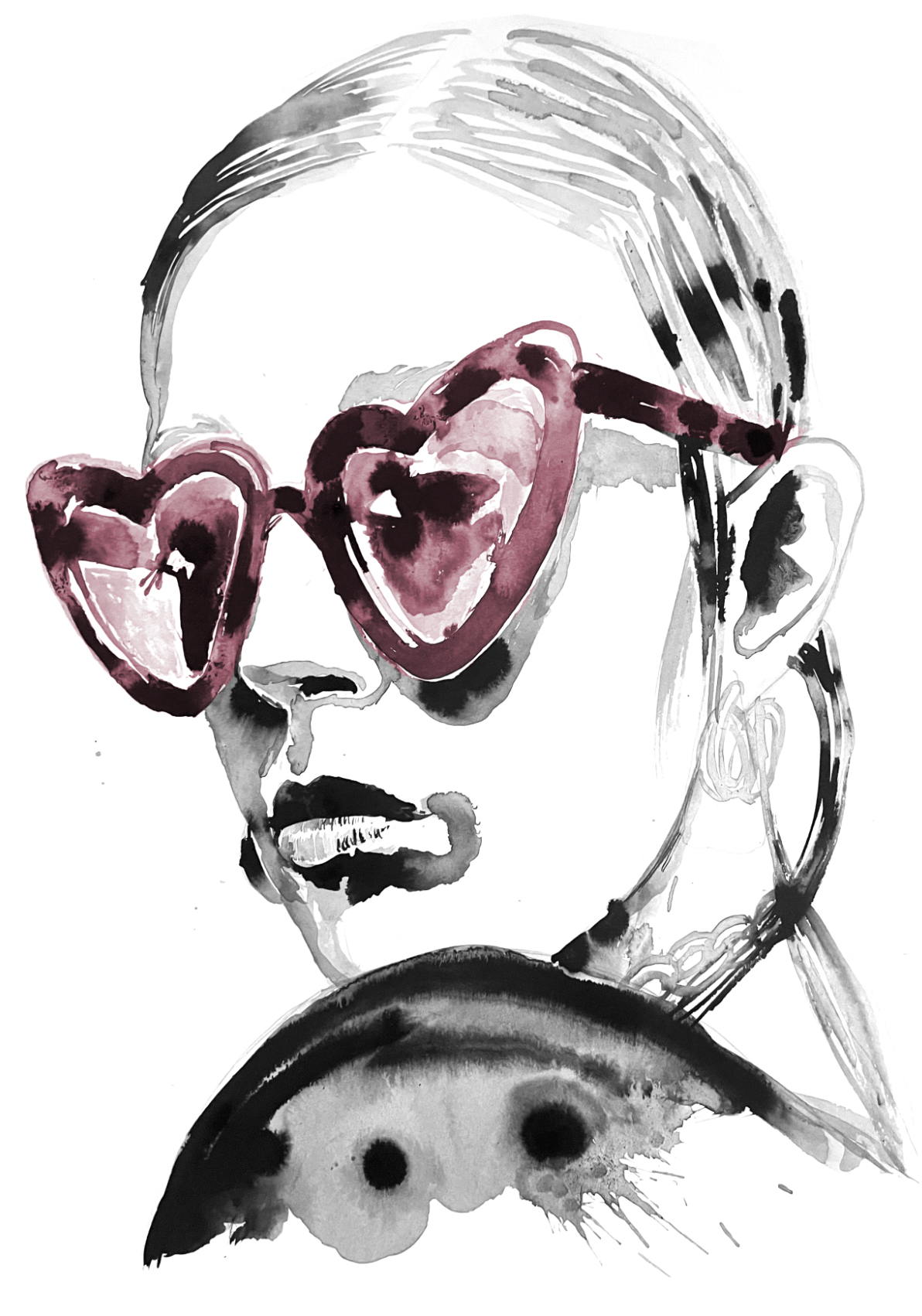 Yves Girl Art Print – Kenya Fundraiser