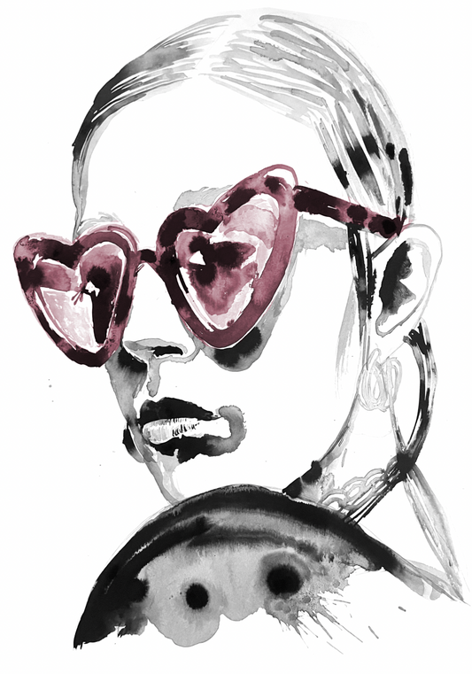 Yves Girl Art Print – Kenya Fundraiser