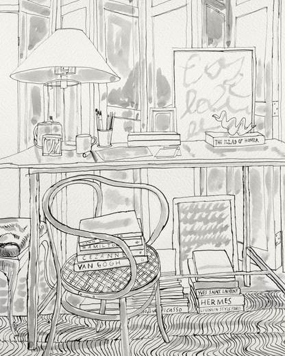 Inside the studio Beverley Hills