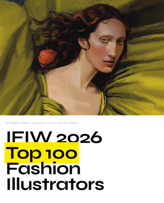 IFIW 2026 -  TOP 100 - International Fashion Illustration Week