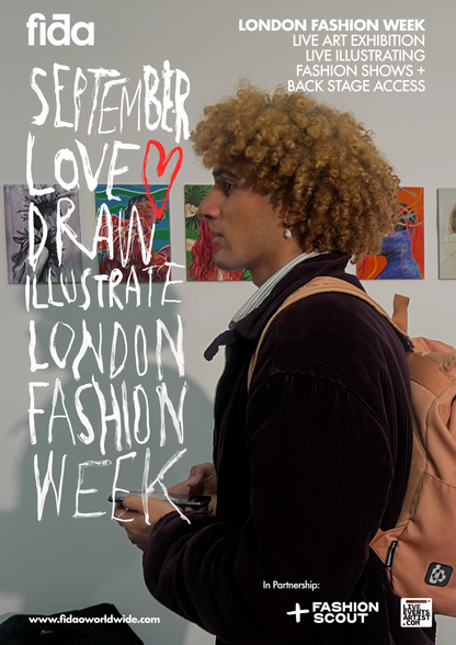 LOVE.DRAW.ILLUSTRATE. -  London Fashion Week Experience & Exhibition - EARLY BIRD FEES END OF MONTH