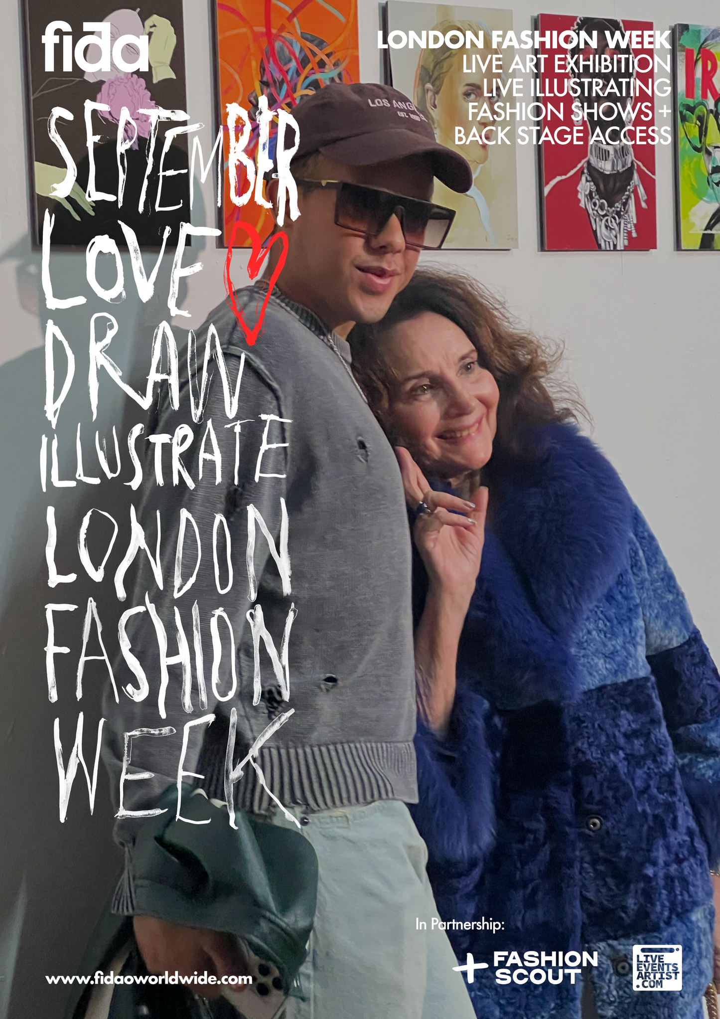 LOVE.DRAW.ILLUSTRATE. -  London Fashion Week Experience & Exhibition - EARLY BIRD FEES END OF MONTH