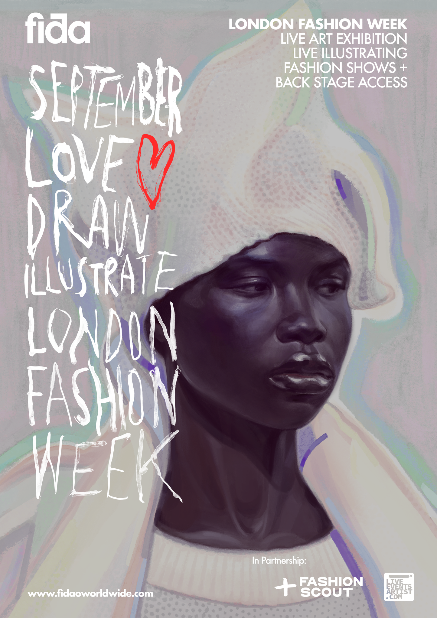 LOVE.DRAW.ILLUSTRATE. -  London Fashion Week Experience & Exhibition - EARLY BIRD FEES END OF MONTH