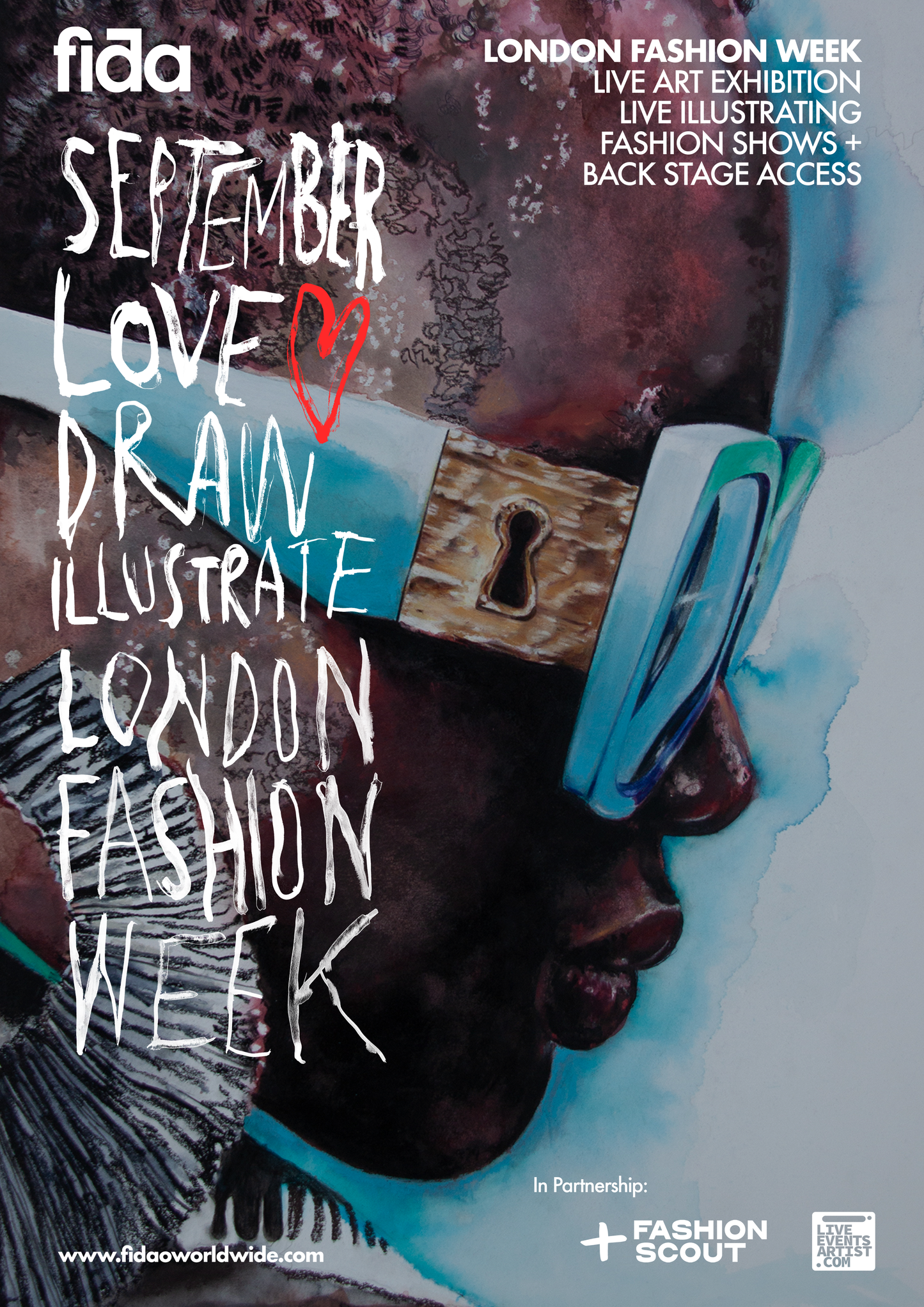 LOVE.DRAW.ILLUSTRATE. -  London Fashion Week Experience & Exhibition - EARLY BIRD FEES END OF MONTH