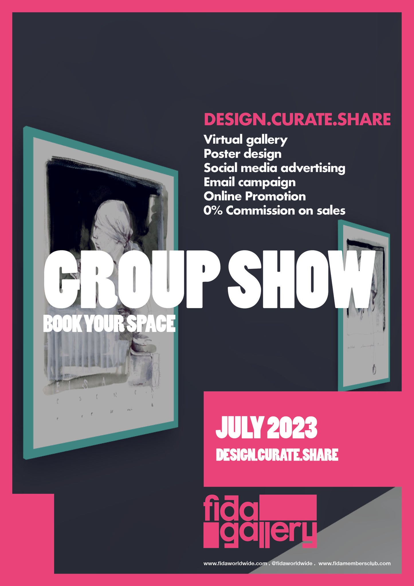 FIDA Gallery - Group Show - July 2023