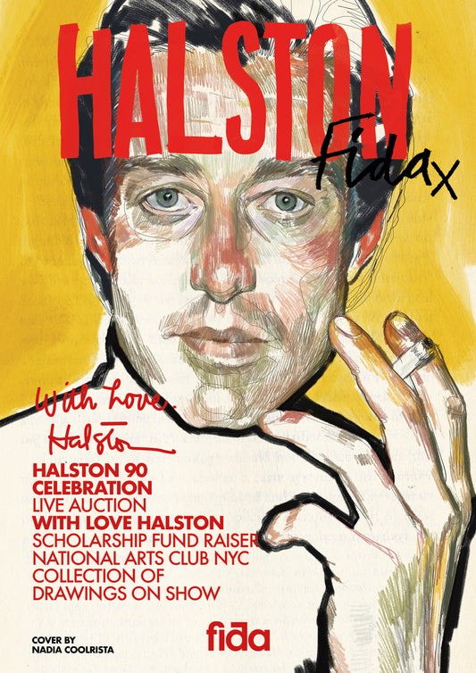 Fida x Halston e-Magazine cover 2