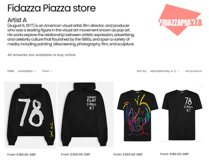 Fidazza Piazza - POP-UP Market place - Fashion Collections