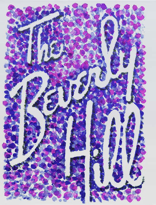 The Beverly Hill Dots purple